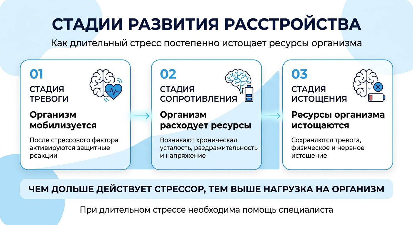 Лечение стресса в городе Дюртюли инфографика